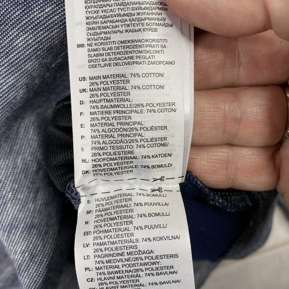 Adidas Adicross Jacket Mens L Blue Heather Golf Coach Performance Outerwear - Picture 8 of 10